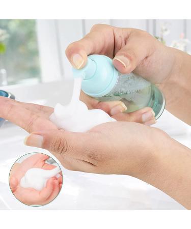 Owlyee 2oz Foam Bottle (3PCS) Empty Foaming Pump Dispenser - Travel Size for Hand Soap, Lash Cleanser, Shampoo - 60ml Green (3Pcs) - Buy Online on GoSupps.com