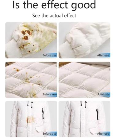 Dry Cleaning Agent - Wash- Detergent Spray for Stubborn Stains - Cleaning Wash- Spray All-Purpose Waterless Cleaner for Down Jackets Grease Clothing Fabric Sofa Utoya - Buy Online on GoSupps.com