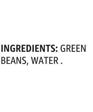 Amazon Brand - Happy Belly Cut Green Beans 15 Ounce - No Salt Added - Buy Online on GoSupps.com