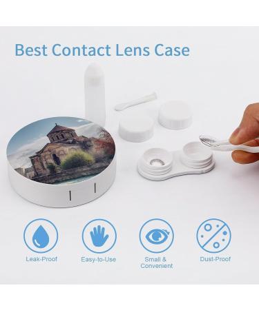 Buy Portable Armenian Church Contact Lens Case - Travel Storage Box for Lenses | International Shipping Available - Buy Online on GoSupps.com