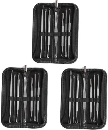 FOMIYES 21 Pcs Tools Blackhead Removal Tool Extractor 7 Piece Set Stainless Steel 1 count (Pack of 1) - Buy Online on GoSupps.com