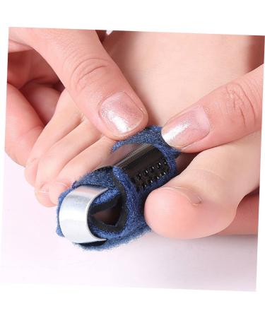 Cabilock 3pcs Thumb Splint Toe Finger Support Brace Set - Blue Toe Strap Mallet Toe Sprain Support for Fixing and Retaining Finger Position - Buy Online on GoSupps.com