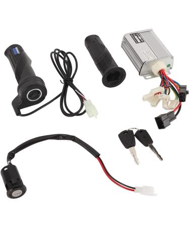 Motor Brushed Controller Kit | 48V 1000W Speed Controller for Electric Bike & Tricycle | Throttle Twist Grip & Lock Key - Buy Online on GoSupps.com