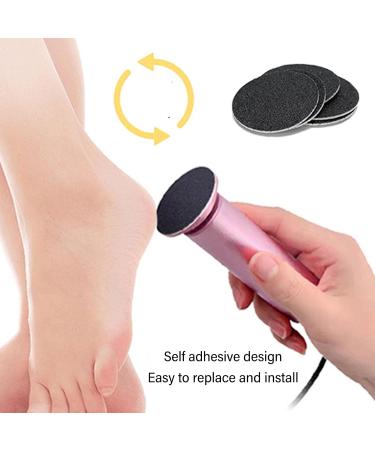 Dead Callus Sandpaper Discs 60 Pieces 60 Grit Replacement Sandpaper Discs Exfoliating Smoothing Sandpaper Discs for Electric Foot Callus Remover - Buy Online on GoSupps.com