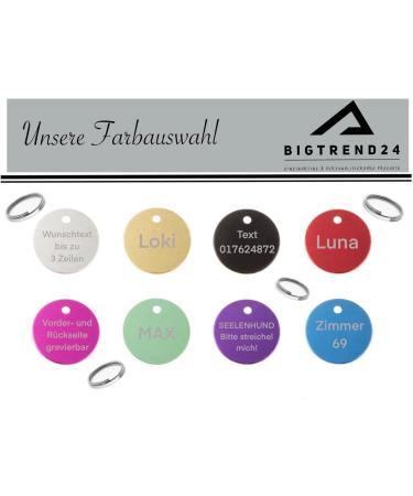 Custom Aluminum Pet Tags | Engraved Dog & Cat Name Tags | International Shipping - Buy Online on GoSupps.com