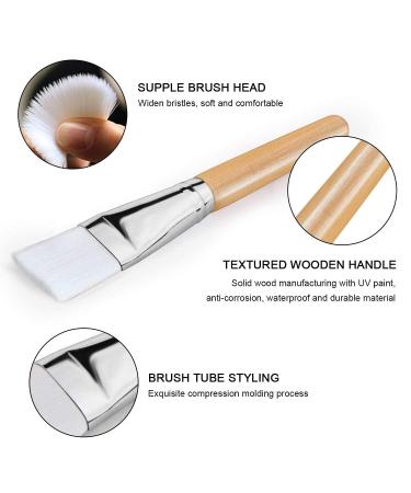 Premium Face Mask Brush & Bleach Brush - Soft Bristle Applicator for Women | Multi-Purpose Beauty Tool - Buy Online on GoSupps.com
