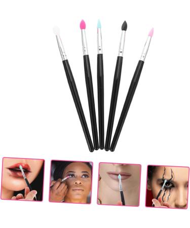 Beavorty 10 Pcs Silicone Eyeshadow Brush Makeup Brush Cleaning Sponges Eyeshadow Brush Applicator Cosmetic - Buy Online on GoSupps.com