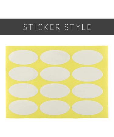 Clear Glass Jars 4oz (12-Pack) for Cosmetics & Food Storage | Includes Spatulas and Labels - Cornucopia - Buy Online on GoSupps.com