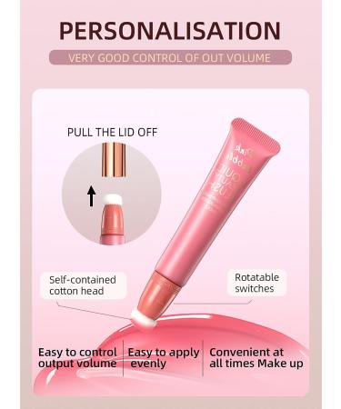 Maepeor Blush Beauty Wand - Silky Smooth Creamy Matte Liquid Blush Stick (Color 01) - Buy Online on GoSupps.com