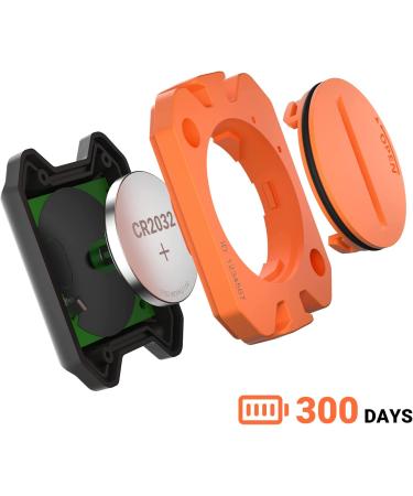 Moofit Cadence Sensor Bluetooth/ANT+ IP67 Waterproof for Cycling - Compatible with Wahoo, Zwift, TacX - Wireless RPM Spin Bike Sensor - Buy Online on GoSupps.com
