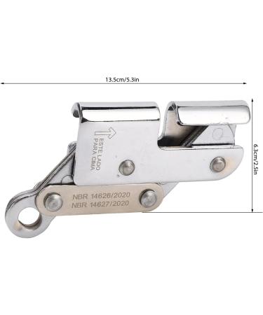 Climbing Self-Braking Abseiling Rope Gripper | Alloyed Steel Self-Securing Clamp for Expeditions & Tree Nursing - Strong Load-Bearing Capacity - Buy Online on GoSupps.com