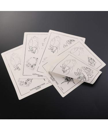 5pcs SUPVOX Rose Pattern Silicone Tattoo Practice Skin for Training - Buy Online on GoSupps.com