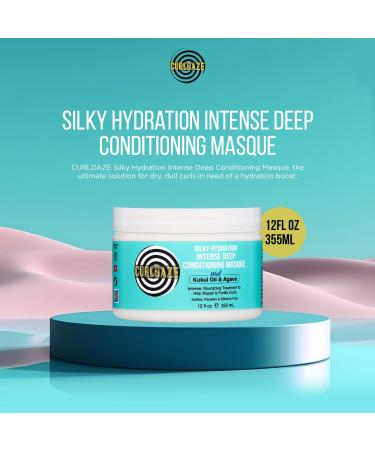 Curldaze Intense Deep Conditioning Masque | Perfect Detangling Treatment for Silky Hydrated Curls - Shop Internationally - Buy Online on GoSupps.com