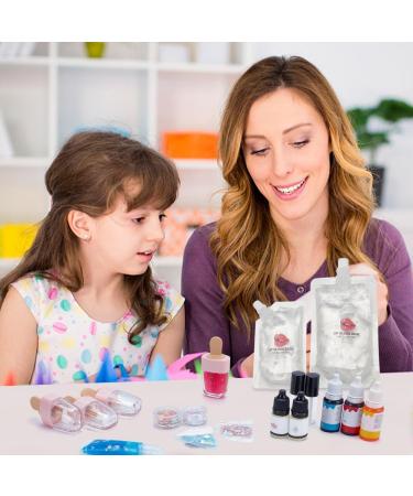 WEBEEDY DIY Lip Gloss Making Kit 30 Pieces DIY Lip Gloss Handmade Set with Moisturizing Lip Gloss Base Lip Gloss Tubes Lip Gloss Pigment for Adults Women DIY Makeup Set for Birthday - Buy Online on GoSupps.com