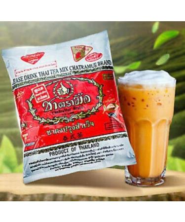 ChaTraMue Thai Tea Mix Vanilla Flavour Red Tea Powder 400g (Pack of 4) by CNMART - Buy Online on GoSupps.com