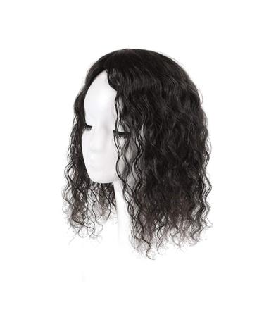 Real Hair Crown Attachment for Thin Hair - Mono-Crown Filler 12.7x14 cm Dark Brown 40.6 cm - Buy Online on GoSupps.com