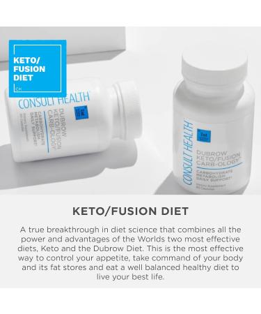 Consult Health Dubrow Keto/Fusion CARB-Ology Capsules 120 Count - Advanced Carb Management Formula - Buy Online on GoSupps.com