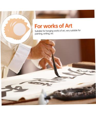Operitacx 20pcs Rice Paper Chinese Art Papers Painting Paper Calligraphy Practicing Paper Lens Exercise Paper - Buy Online on GoSupps.com