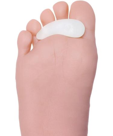 4x Silicone Gel Toe Separator for Hammer Toe & Hallux Valgus Correction | Comfortable Foot Pain Relief - Buy Online on GoSupps.com