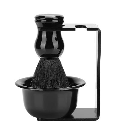 Beard Shaving Tool 3 Piece Shaving Brush Beard Shaving Set Durable Barber Use for Men Father Birthday Gift
