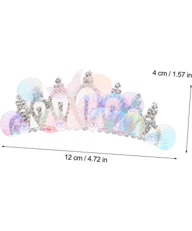 DRESSOOS Rhinestone Tuck Comb Girls Crown Hair Comb Girl Hair Comb Clip Headpieces for Girls Hair Comb Clip for Girl Women Hair Comb Hair Pin Wigs Tiara Metal Women's Rhinestones Issue Card - Buy Online on GoSupps.com