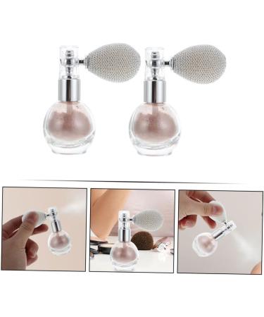 DOITOOL 2pcs Sprayers Makeup Powder Sequins Spraying Face Spray Highlighters Gloss Perfume Bottles Supplies As Shown 2 7.5x6cm - Buy Online on GoSupps.com