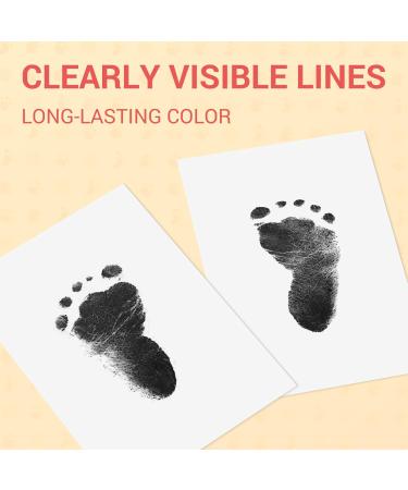 TOYESS Baby Handprint and Footprint Kit - Perfect Baby Shower Gift for Newborns & Paw Prints for Dogs - Inkless Baby Photo Frame - Buy Online on GoSupps.com