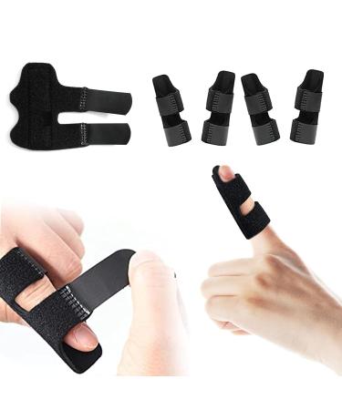 Trigger Finger Splints - 4 Pcs Mallet Finger Brace & Stabilizer for Pain Relief Sprains & Strains - International Shipping Available - Buy Online on GoSupps.com