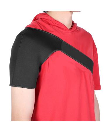 ANGGREK Sport Shoulder Brace | Adjustable Compression Sleeve for Men & Women | Supportive Shoulder Pad (Black) - International Shipping Available - Buy Online on GoSupps.com