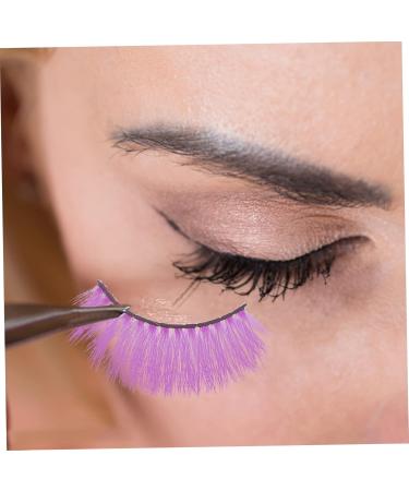 LALAFINA 5 Pairs Colored False Eyelashes Faux Lashes False Eyelashes Extension Permanent Eyelashes Naturals False Lashes Fake Lashes 3d Extend Imitation European and American - Buy Online on GoSupps.com