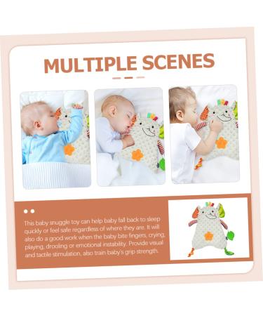 Ibasenice 3-in-1 Sleeping Comfort Tag Toy - Cuddly Rabbit Pacifier & Baby Blanket for International Shipping - Buy Online on GoSupps.com