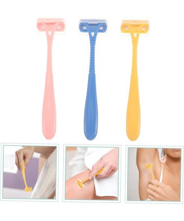FRCOLOR 9 STK Manual Hair Removal Knife & Back Hair Razor - Rustproof Body Razor for Women | Travel-Friendly Arm Hair Shaver - Buy Online on GoSupps.com