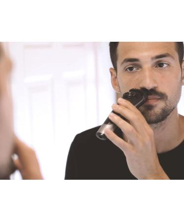 BEPER 40.332 Rechargeable Beard Shaper with Stainless Steel Blades - 20 Lengths, USB Charging - Black - Buy Online on GoSupps.com