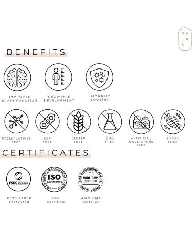 Kids Chocolate Powder with Colostrum for Immunity | Vitamins & Minerals from Fruits Vegetables & Herbs | 400g Brain & Health Formula - Buy Online on GoSupps.com