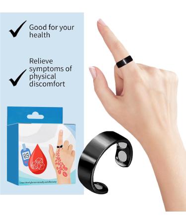 Shop Adjustable Lymphatic Drainage Ring - Portable Acupressure for Pain Relief & Blood Sugar Control | Therapeutic Health Tool for Office Use - Buy Online on GoSupps.com