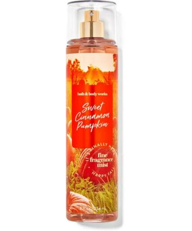 Shop Holiday & Tropical Fragrance Collection: Bath & Body Lotion Perfume Mist Shower Gel - Sweet Cinnamon Pumpkin Mist (8 oz) | International Shipping Available - Buy Online on GoSupps.com