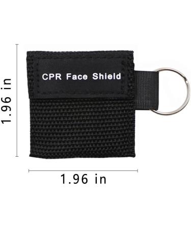 LifeSport CPR Mask - 6 Pack CPR Rescue Face Protection with Key Rings | Breathing Barrier & Disposable Valve - First Aid & AED Training Set - Buy Online on GoSupps.com