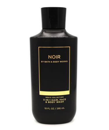 Noir BBW Bath and Body 3 in 1 Hair Face & Body Wash Men's Collection 10 fl oz