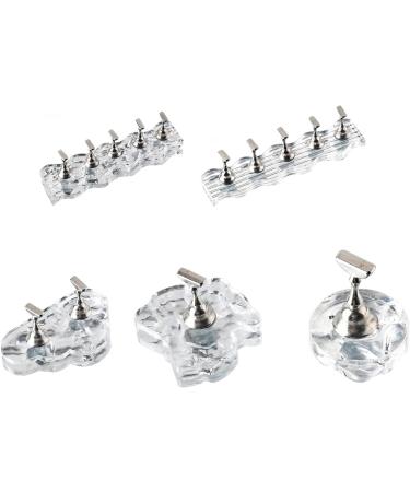 Nail Display Stand With Base Nail Practice Holder Nail Practice Stand Manicure Tool Acrylic Nail Tip Holder Acrylic Nail Tip Holder Nail Practice Holder Nail Display Stand little bear - Buy Online on GoSupps.com