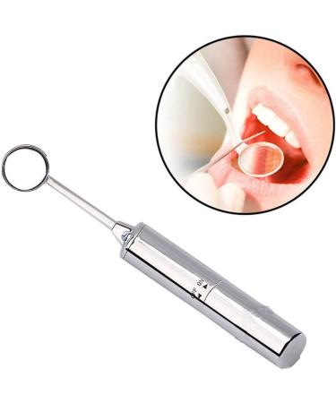 Abusun Anti Fog Dental Mirror LED Oral Care Mirror with 5 Replacement Mirror Tips - Buy Online on GoSupps.com