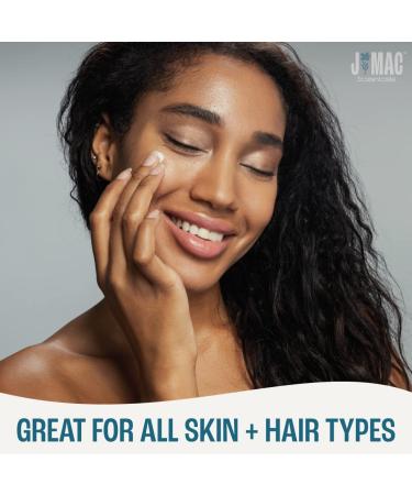 J MAC BOTANICALS Organic Fractionated Coconut Oil (16 oz) - Essential Oil Carrier for Hair, Skin & Aromatherapy - Buy Online on GoSupps.com