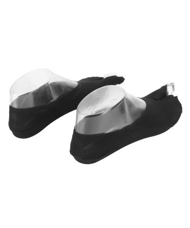 Ymiko Bunion Corrector Socks for Women - Soft, Elastic & Breathable Toe Separator Socks for Bunions - Black - Buy Online on GoSupps.com