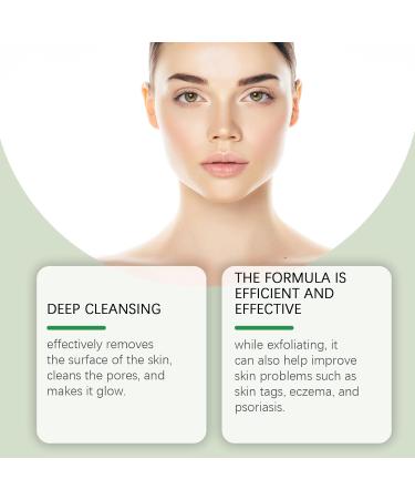 KUANGFEI Cleansing peeling gel mild peeling deep cleansing peeling gel for face and body suitable for men and women - Buy Online on GoSupps.com