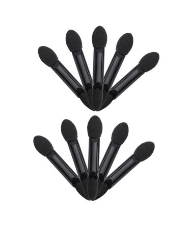 FRCOLOR 10pcs Eye Makeup Applicators Eye Sponge Applicators Dual Sided Eye Shadow Brush Sponge Brush Bulk