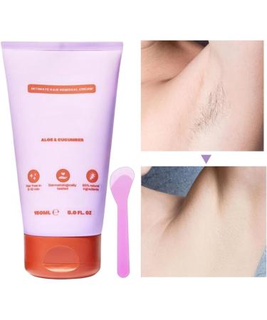 G n rique Hair Removal Cream Hair Shaving Cream - Intimate Body Hair Remover | Painless Hair Removal Cream with Spatula Applicator for Women and Men - Buy Online on GoSupps.com