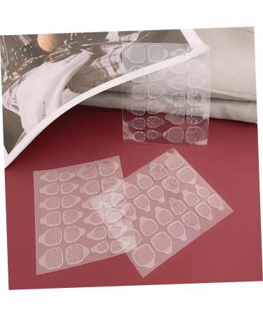 Ipetboom 20 Sheets Double Sided Adhesive Nail Stickers Nail Gel Nail Art Stickers Labels Press on Nails Sticky Tabs Glue Nail Sticky Tabs for Nails Plastic Nail Piece High Viscosity - Buy Online on GoSupps.com