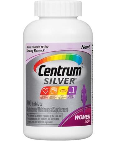 Centrum Silver Women 50+ Multivitamin Tablets - Set of 2 - Buy Online on GoSupps.com