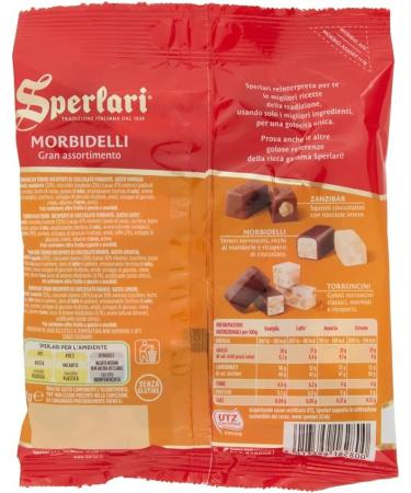  Sperlari Sperlari Morbidelli Gran Assortment Soft Nougat Different Flavors 117g - Buy Online on GoSupps.com