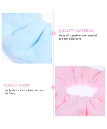 Lurrose 4-Pack Microfiber Hair Ties & Ponytail Holders - Lightweight Versatile for Wet & Dry Hair Care - Buy Online on GoSupps.com