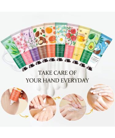 18 Pack Hand Cream Gift Set - Moisturizing Lotion for Dry, Cracked Hands - Travel Size Bulk Hand Lotion for Women, Mom, Girls, Wife, Grandma - Buy Online on GoSupps.com